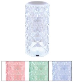 Globo 28071K - LED RGB презареждаема настолна лампа GIXI LED/0,6W/3,7V 500mAh