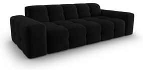 Диван от черно кадифе 222 cm Kendal - Micadoni Home