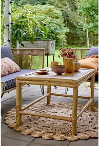 Бамбукова градинска масичка за кафе 60x90 cm Sole – Bloomingville