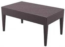 San Valente - Градинска маса Маями 92 х 53 х 45 см - Кафява