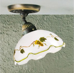 Kolarz 731.10.110 - Плафон NONNA 1xE27/75W/230V pr. 20 cm винен