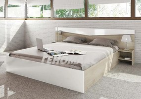 Легло Сити 2007 160x200см. с повдигащ механизъм и нощни шкафчета