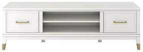 Бяла маса за телевизор Westerleigh - CosmoLiving by Cosmopolitan