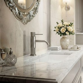 Смесител за баня Rea Lungo Stripe Brush Nickel Low