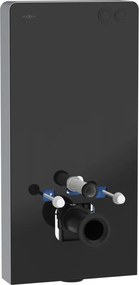 Mexen Tex Air G пневматична тоалетна конструкция за стенен монтаж, черно