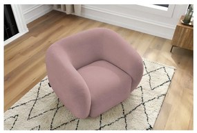 Светлорозово кресло Celine – Bobochic Paris