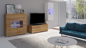 TV шкаф Calabrini-Natural-Length: 100 cm.