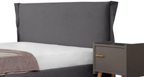 Тапицирано легло Paris-Gkri-90 x 200-Ξύλα Ελάτου