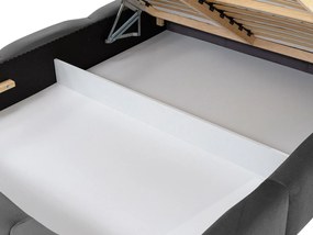 Тапицирано легло Olweria-Krem-140 x 200