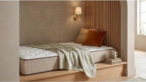 Двустранен матрак от средна/екстра твърда пяна, 90 x 200 cm Bamboo Eco Fresh - Moonia