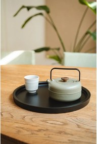 Чугунен чайник с цедка в цвят каки 750 ml Henan – Bredemeijer