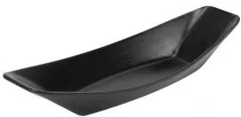 Horecano - Street Food-Плато тип лодка 30.6x11.6xh5.5 BLACK (79240TA) - 015246