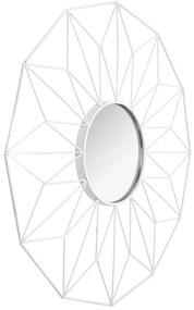 Огледало -Геометрично 12-ъглово58 cm White