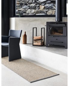 Бежов килим за открито и закрито 60x85 cm Effi Granit – Pappelina