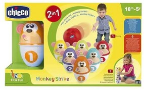 Игра с Кегли Monkey Strike Chicco (7 pcs)