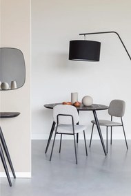 Кръгла трапезна маса от масивно тиково дърво 76x111 cm Webster – White Label