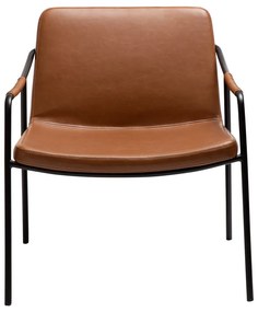 Кафяво кресло от изкуствена кожа Boto – DAN-FORM Denmark