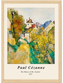 Плакат в рамка 55x75 cm Paul Cézanne - Wallity