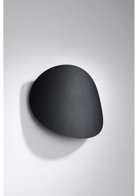 Черна стенна лампа Junker - Sollux