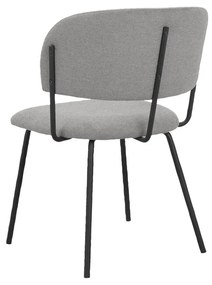 Сиви трапезни столове в комплект от 2 бр. Claudia – Støraa