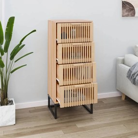 352126 vidaXL Висок шкаф, 40x30x95 см, инженерно дърво