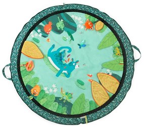 Зелена детска постелка за игра Dans la Jungle - Moulin Roty