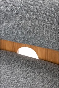 Сиво-синьо кресло от букле Oolong – Zuiver