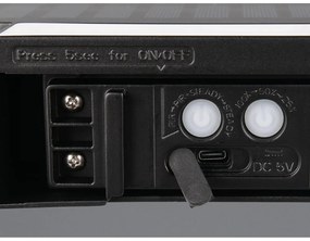 LED стенно външно осветително тяло със соларен панел (височина 6 cm) Bilbao – Trio