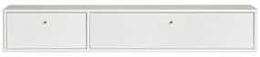 Бяла маса за телевизор 136x22 cm Mistral – Hammel Furniture