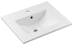 COMAD UM-2050RB DANCE 50 - Вграден умивалник DANCE 52x40 см керамика/бял гланц