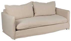 Кремав ленен диван 200 cm – Ixia