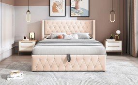 Тапицирано легло Zenmor-Бежов