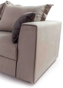 Ъглов диван Broadway-Екрю-Ляв