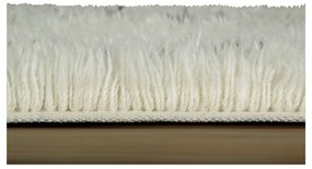 Кремав ръчно изработен вълнен килим подходящ за пране 140x200 cm Berber Soul – Lorena Canals