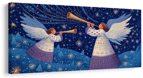 Картина на платно – Празнична ангелска мелодия