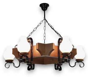 Brilagi - Пендел QUEEN 6xE14/40W/230V бук/орех