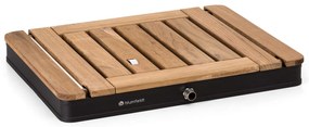 Blumfeldt Sumatra Teak Square, градински душ алуминий, тиково дърво, дръжки