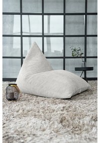 Пуф от рипсено кадифе в цвят горчица Razz – SLOWDOWN