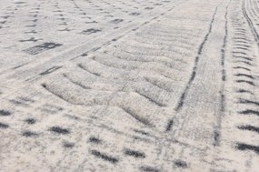 Бял вълнен килим 200x300 cm Masi – Agnella