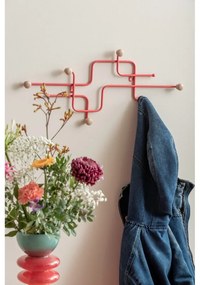 Сива метална стенна закачалка 60,5 cm Metro – PT LIVING