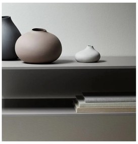 Светлосиви порцеланови вази в комплект 3 бр. (височина 9 cm) Nona – Blomus