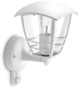 Philips 15388/31/16 - Екстериорна Стенна лампа на сензор MYGARDEN CREEK 1xE27/60W IP44