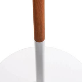 Подова лампа за градина бяла с димируема solar лампа с акумулаторна батерия LED IP65 - Chloe Plant