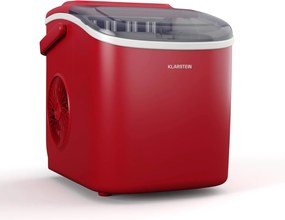 Klarstein Машина за ледени кубчета Caldwell, 12 кг ледени кубчета на ден, напълно автоматична, LED дисплей, лесно почистване