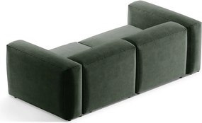 Зелен диван 224 cm Bergamo – Cosmopolitan Design