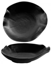 Horecano - Порцеланова чиния дълбока 22см WILLOW BLACK-(F3971-8.5FB)
