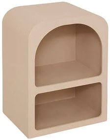 Нощно шкафче atmosphera Soleya, MDF, 40x30x55 cm - Бежов