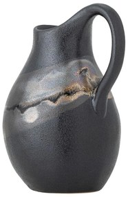 Тъмносива глинена ваза (височина 15 cm) Alvena – Bloomingville