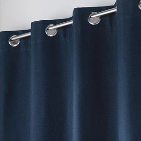 Тъмносиня затъмняващa завеса 140x180 cm Crepuscule – douceur d'intérieur