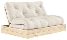 Бежов ленен сгъваем диван 145 cm Flip – Karup Design